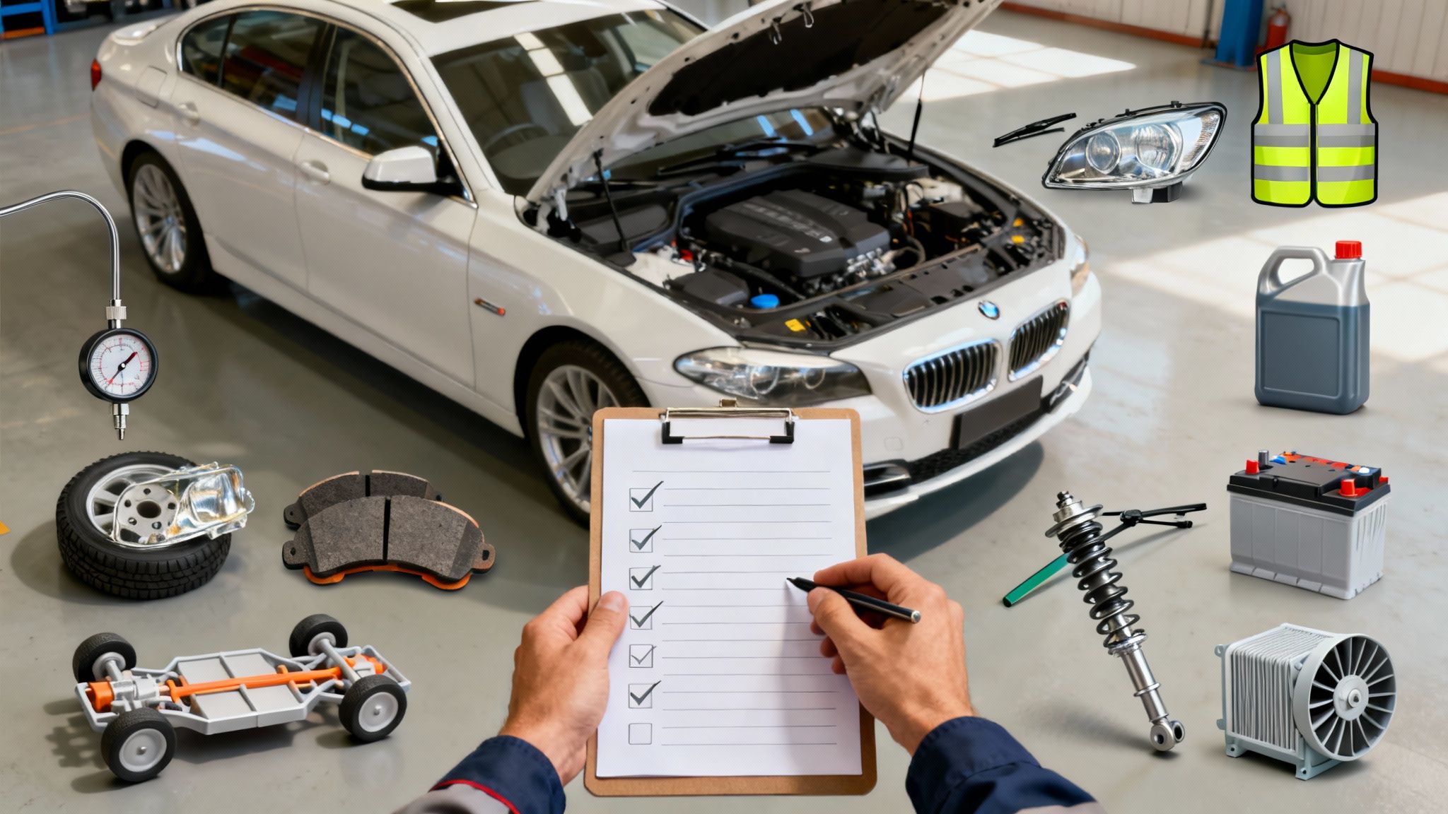 Your 2026 Vehicle Safety Inspection Checklist