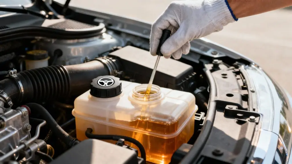 how to check power steering fluid power steering.jpg