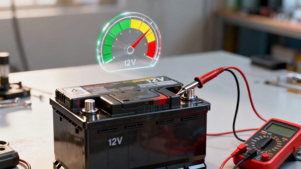 battery voltage chart battery test