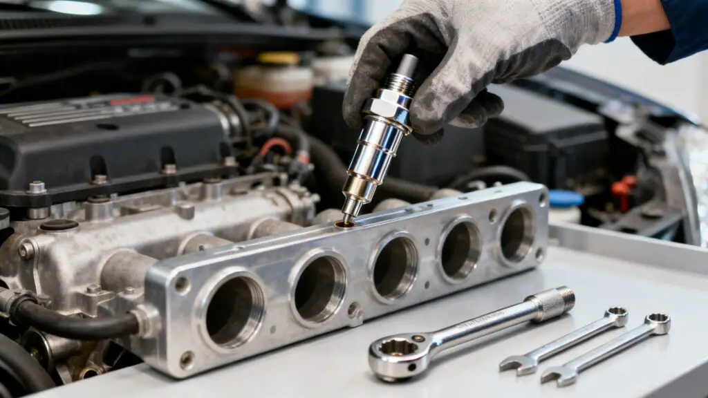 change fuel injector engine repair