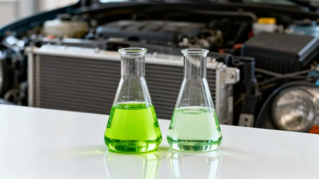 difference between antifreeze and coolant coolant