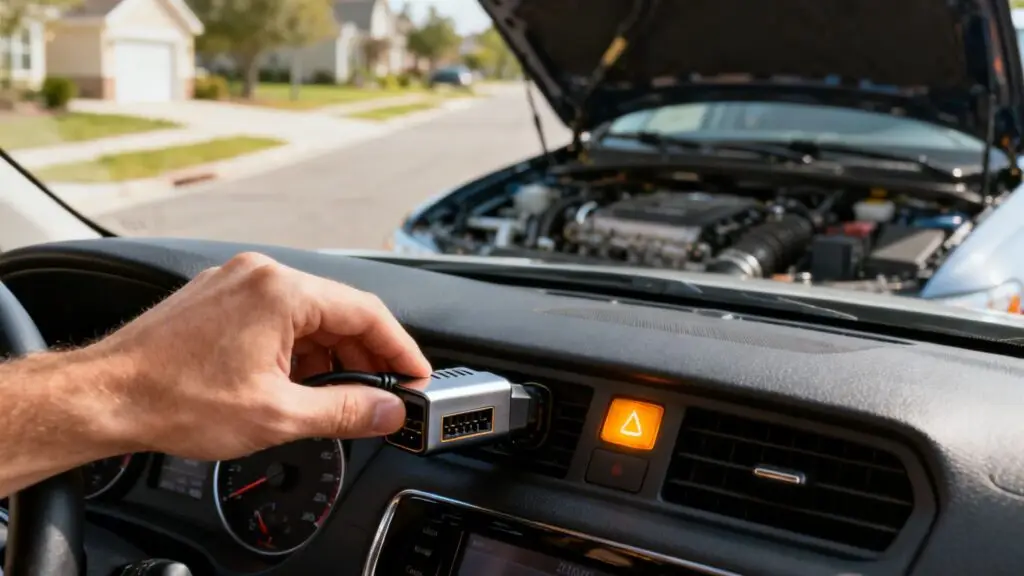 how to check engine light car diagnostics