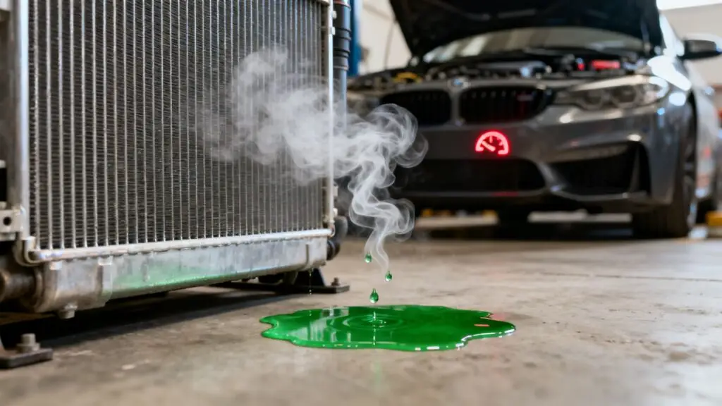 signs of radiator problems radiator leak