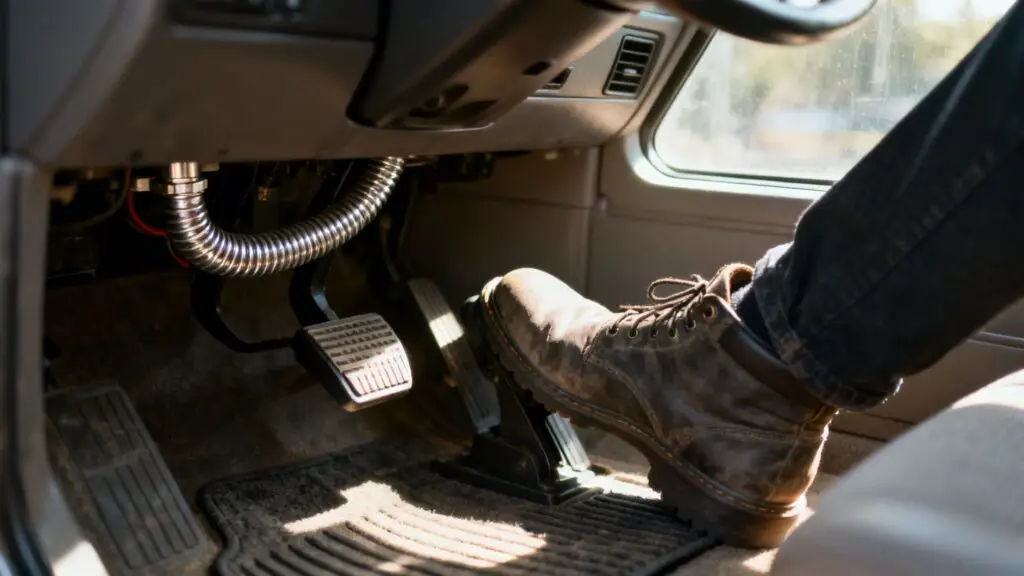 brake pedal hard brake pedal