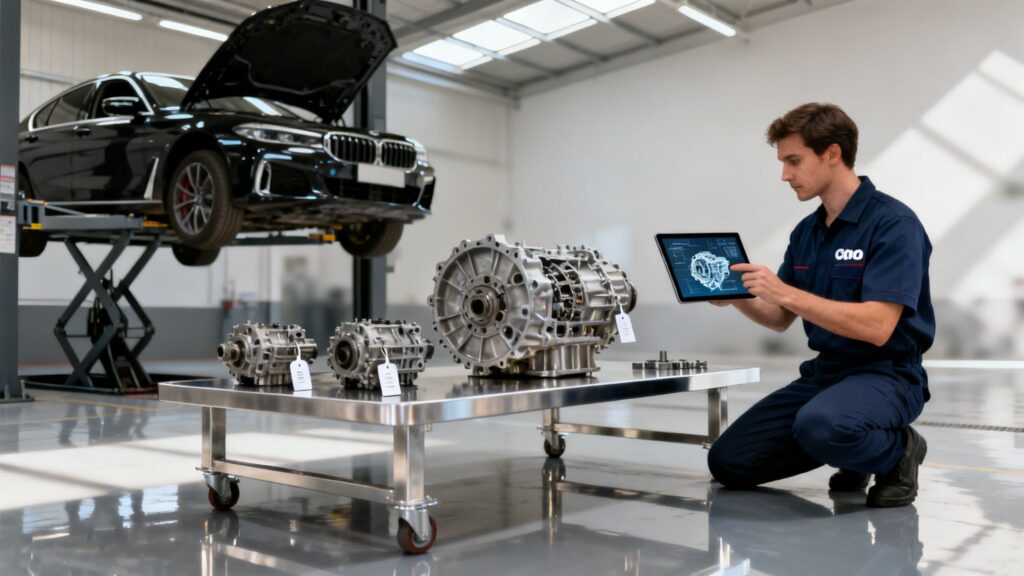 cost to replace transmission mechanic tablet