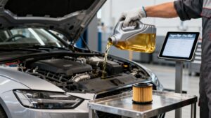 full service oil change oil change