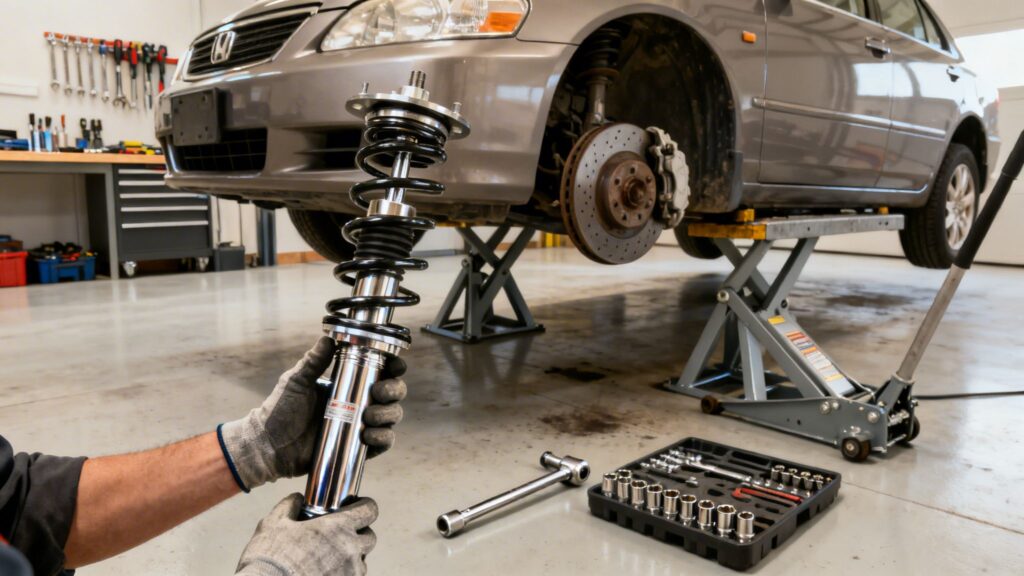 how to change a strut strut replacement