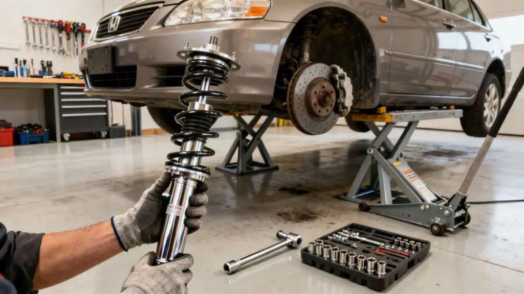 how to change a strut strut replacement