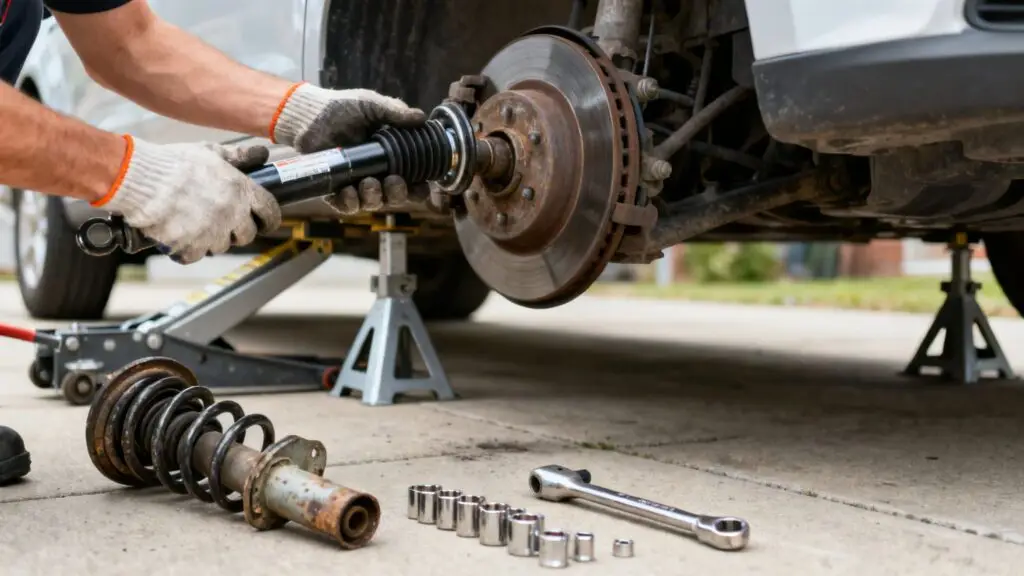 how to replace shock absorbers shock absorber
