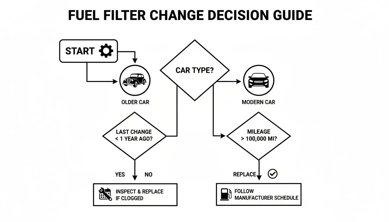 how often should i change fuel filter