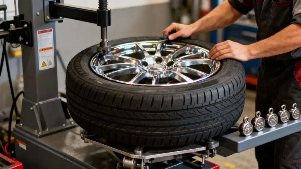 mount and balance tires tire service