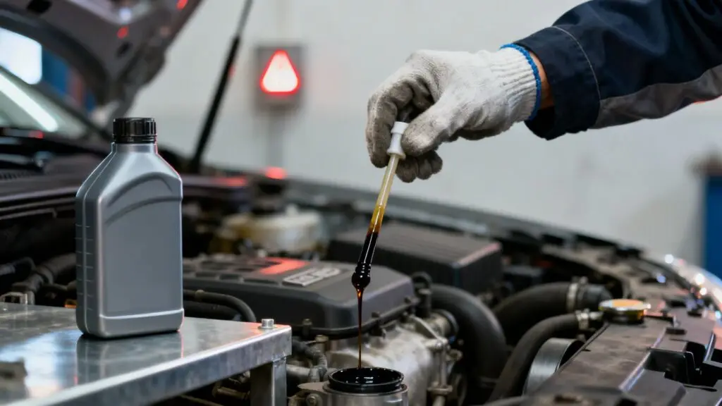 signs your car needs an oil change oil change