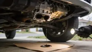 engine oil leaks oil change