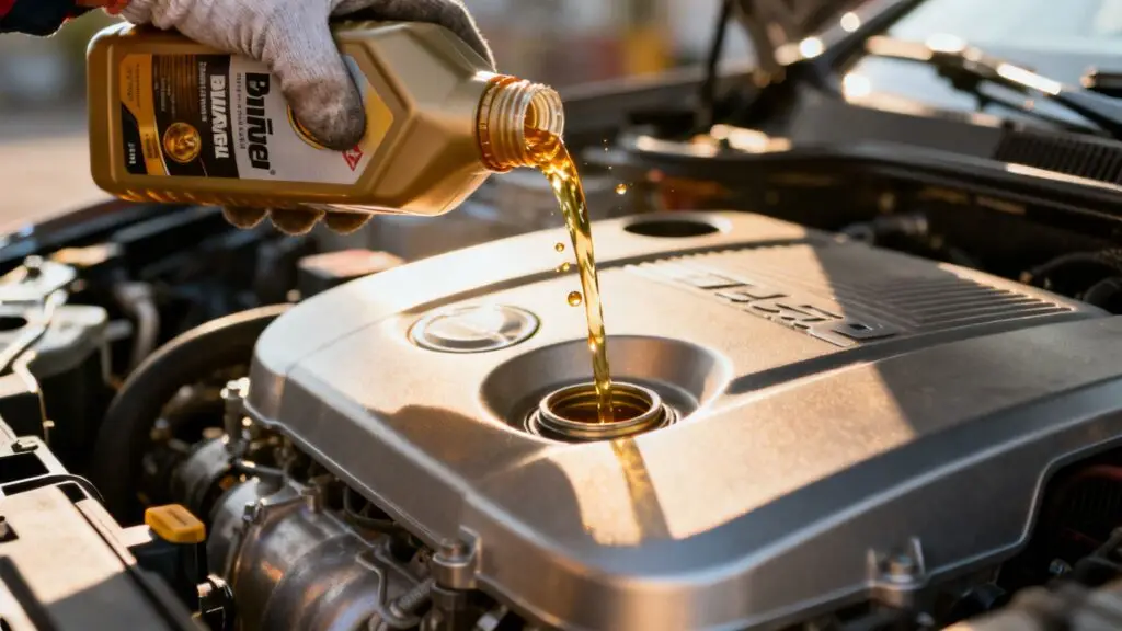 high mileage oil change oil change