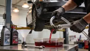 how to do a transmission flush transmission fluid