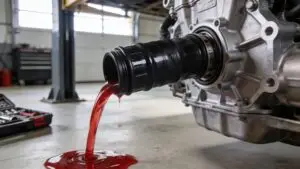 transmission front seal fluid leak