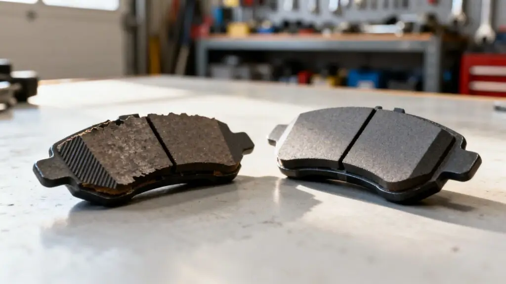 what causes uneven brake pad wear brake pads