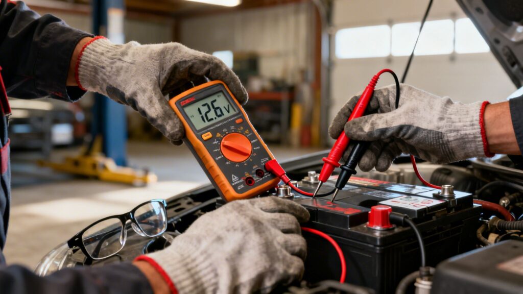 battery voltage chart battery test