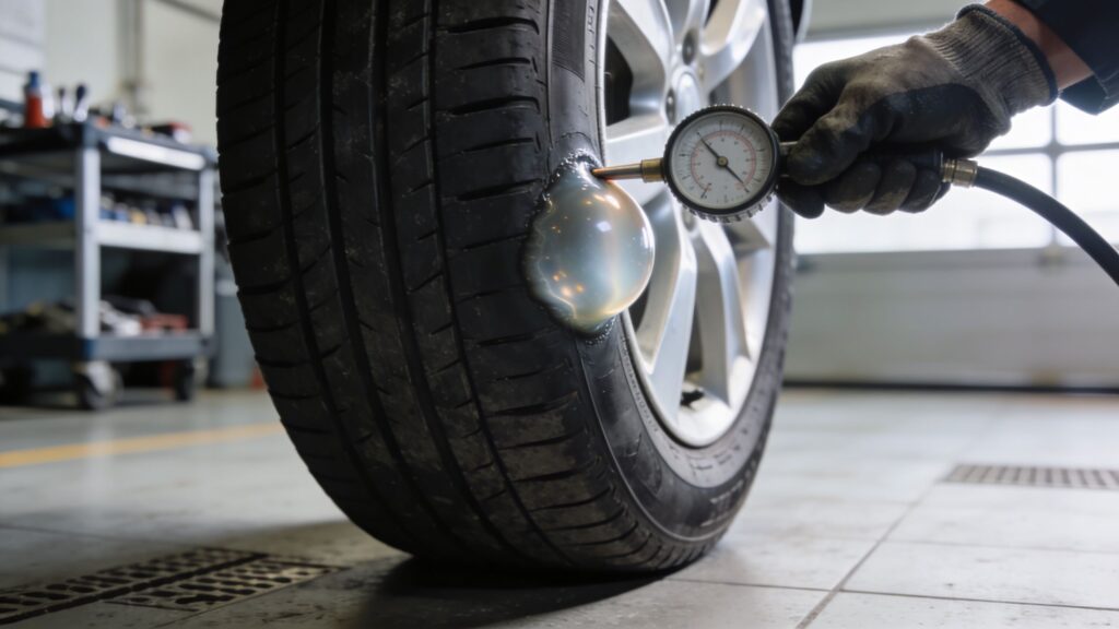bubble on sidewall of tire tire inspection