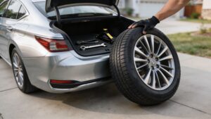 buying a spare tire tire change