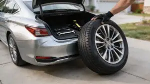 buying a spare tire tire change