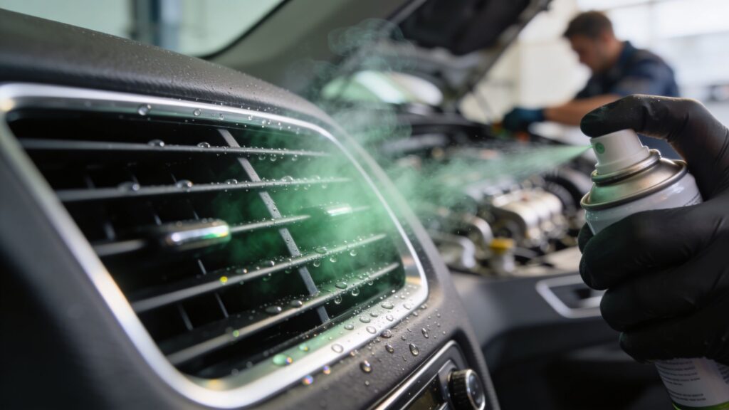 car ac smells air vent cleaning