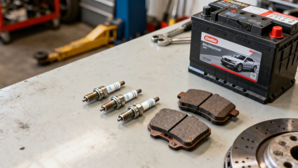 car maintenance schedule by mileage car parts