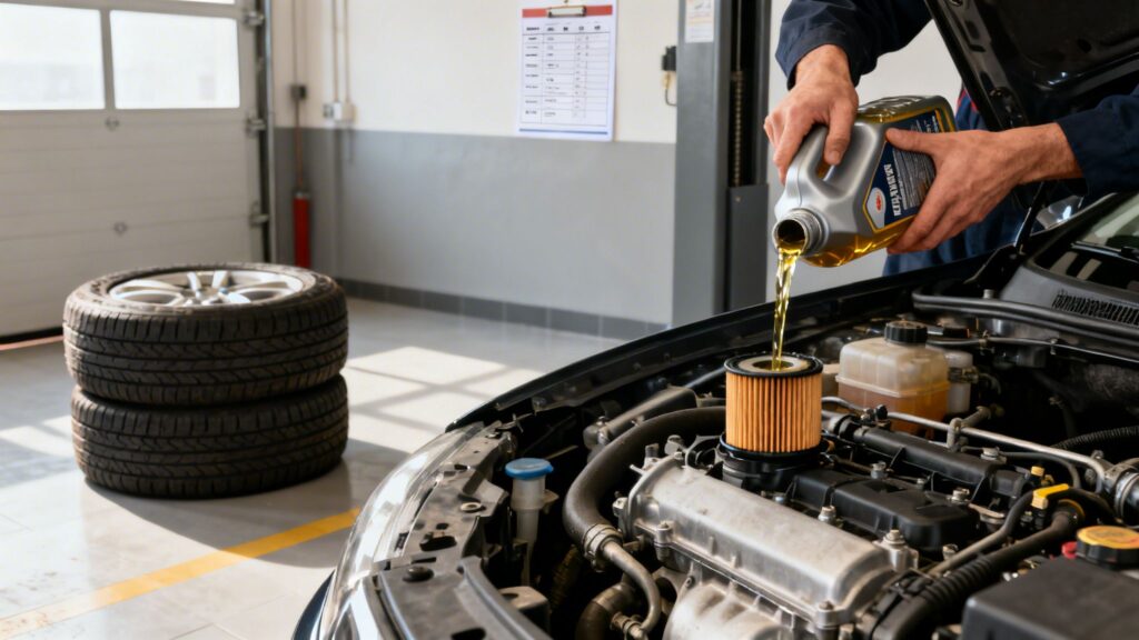 car maintenance schedule by mileage oil change