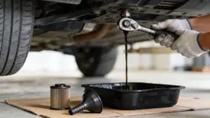 change oil and filter oil change