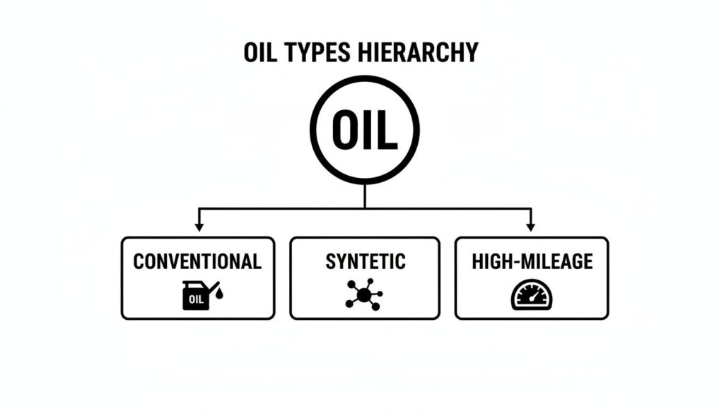 full service oil change oil types