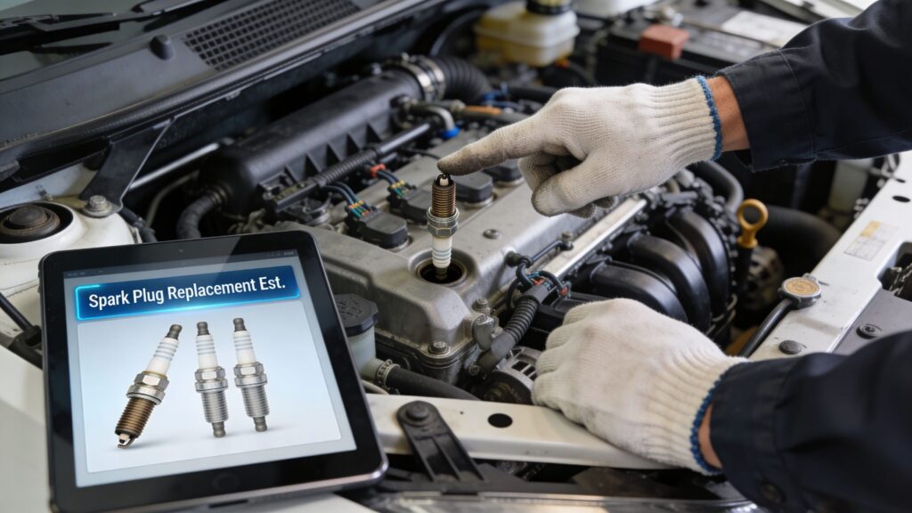 how much does engine repair cost spark plug scaled 1
