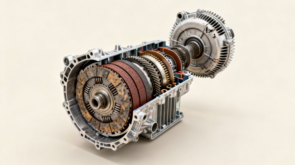 transmission slipping causes transmission cutaway