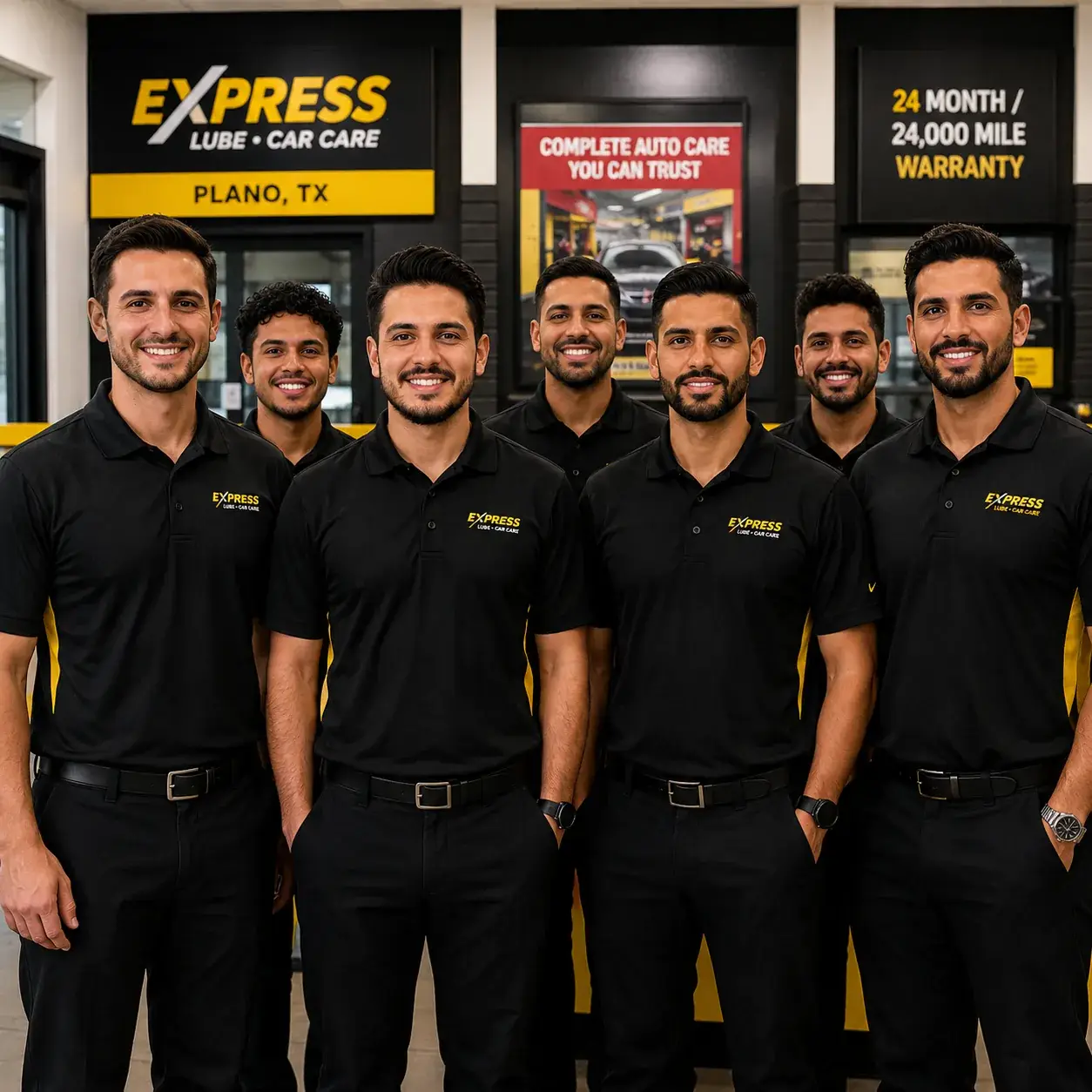 ASE-certified technicians performing professional auto repair in Plano, TX