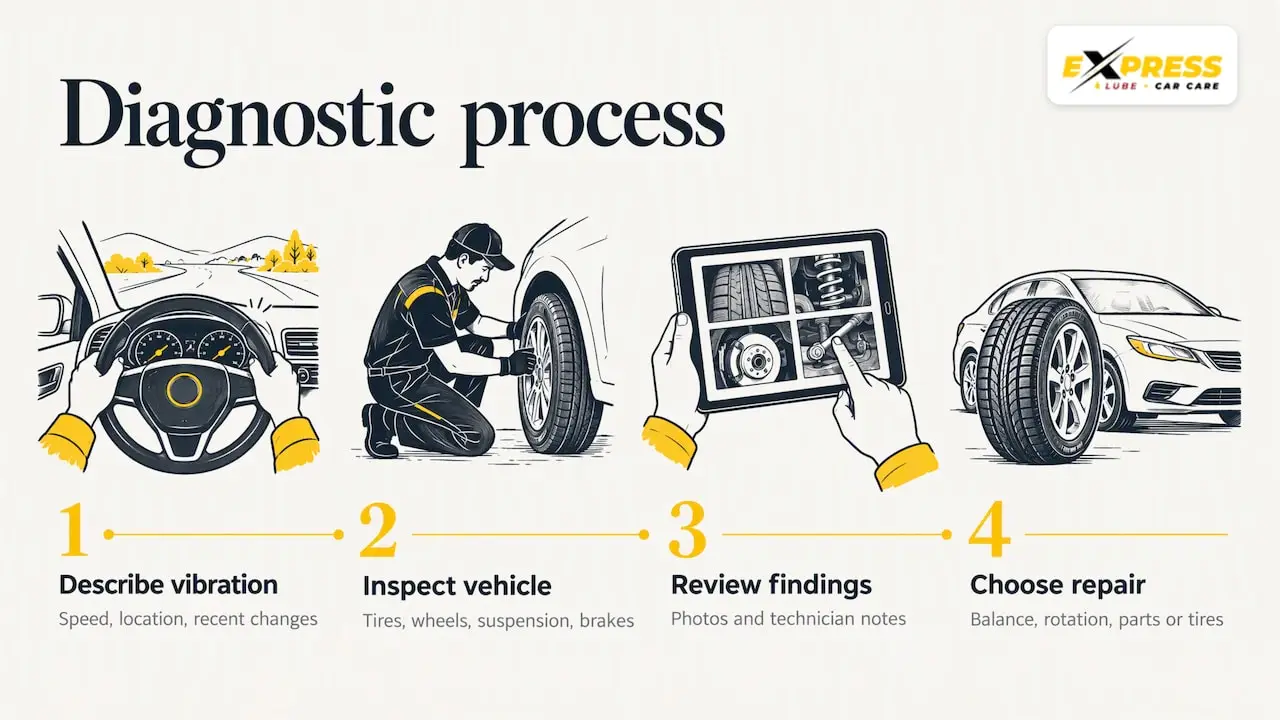 Our perspective: diagnose first, then pick the method — overview diagram