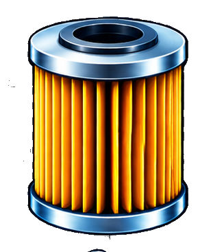 Stylized cylindrical pleated air filter cartridge