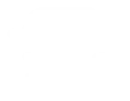White front-view car icon on black background