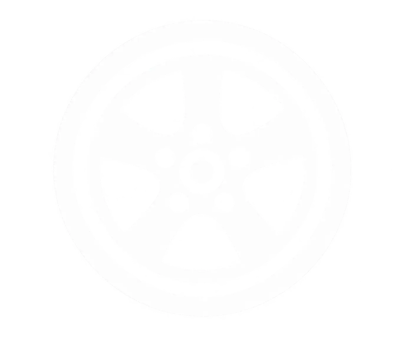 White soccer ball with dark patches on black background